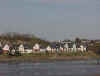 New developments near Oreston. New footbridge to Turnchapel over the lake.